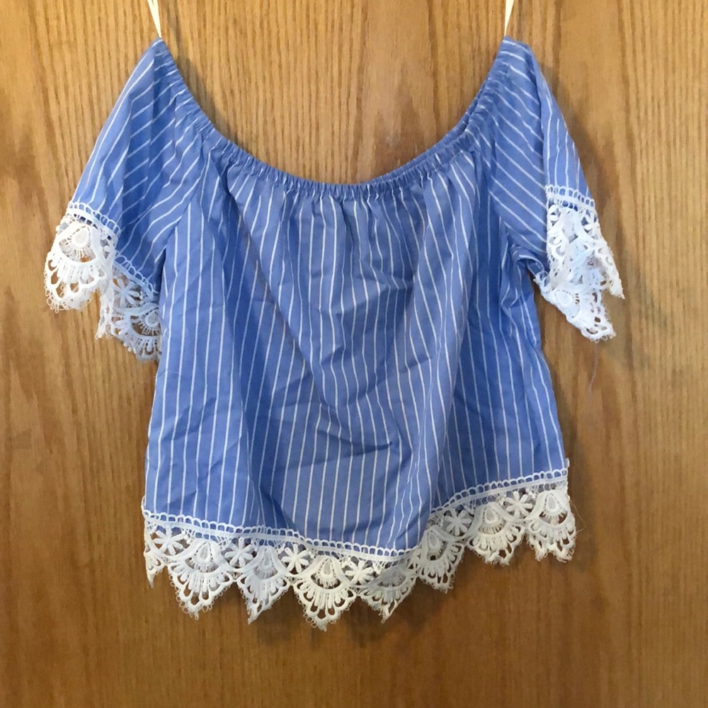 Summer crop top shirt